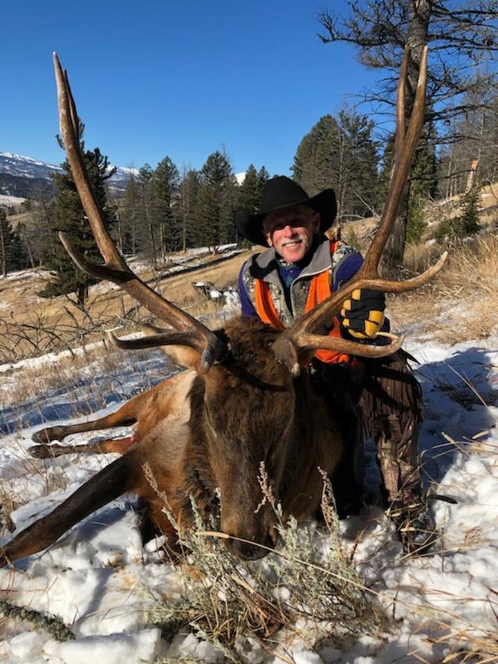 Montana elk hunting backcountry archery rifle guided hunt